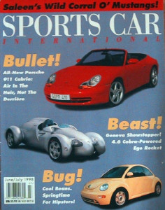 SPORTS CAR INTERNATIONAL 1998 JUNE/JULY - AC COBRA, 911 CABRIO, VW